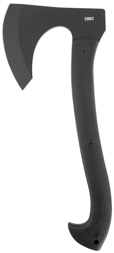 CRKT 2917 Skeggox Full Tang Bearded Axe 4.83" SK-5 Steel Blade Contoured GRN Handle 12.94" OAL Includes Sheath
