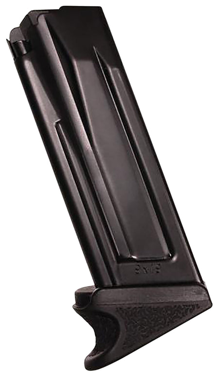 Heckler & Koch 50257858 VP9SK/P30SK 12rd Extended Floorplate 9mm Luger Black Steel Magazine