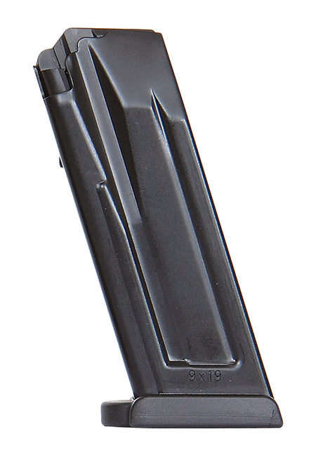 Heckler & Koch 50256714 VP9SK/P30SK 12rd Flush 9mm Luger Black Steel Handgun Magazine