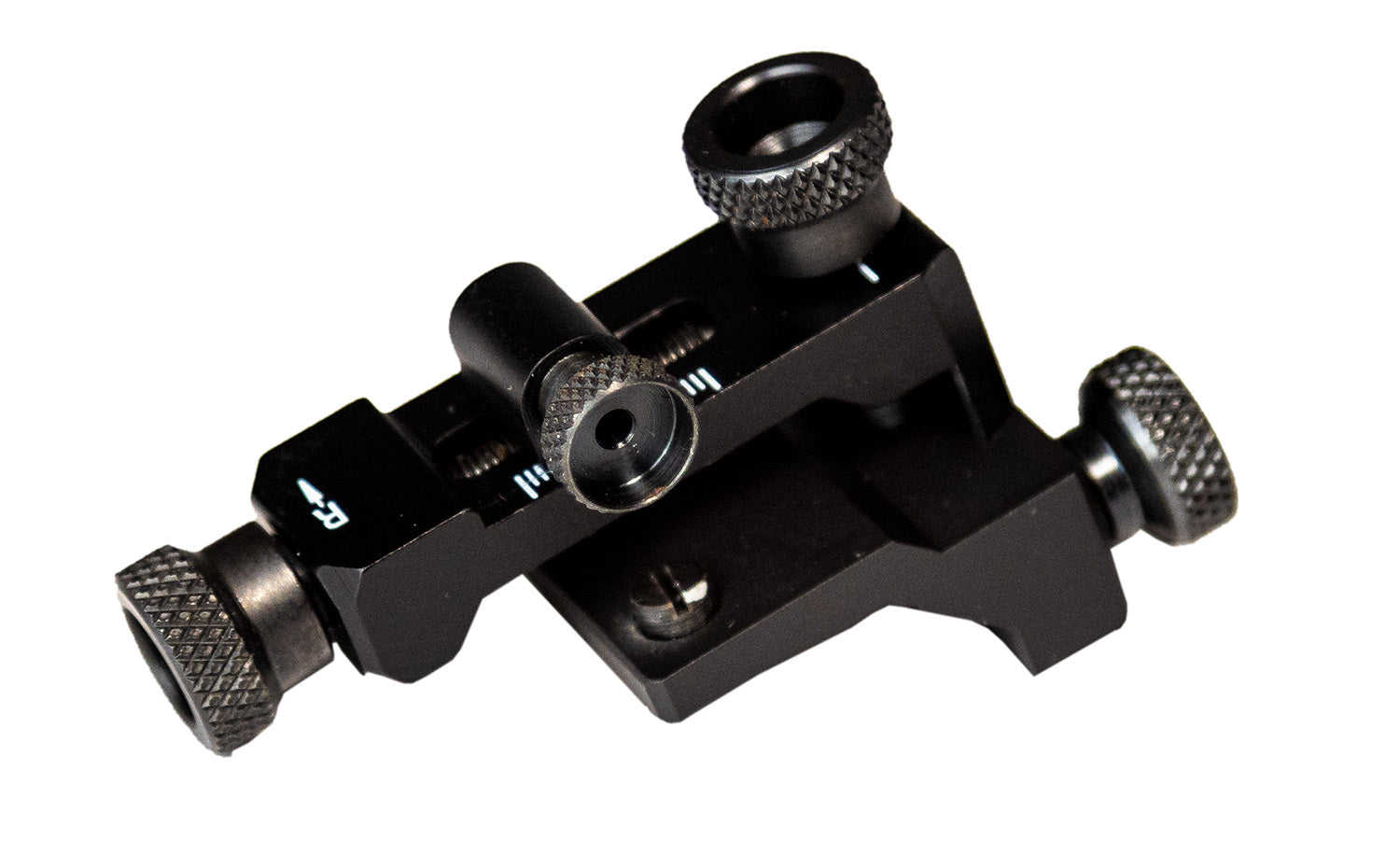 CVA AC1750 Micro-Adjust Long Range Peep & Globe Iron Sight Set for CVA Muzzleloaders Black