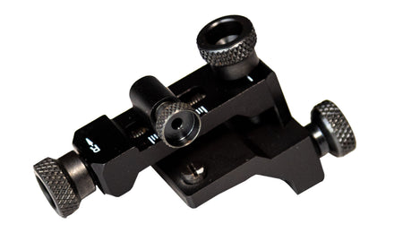 CVA AC1750 Micro-Adjust Long Range Peep & Globe Iron Sight Set for CVA Muzzleloaders Black