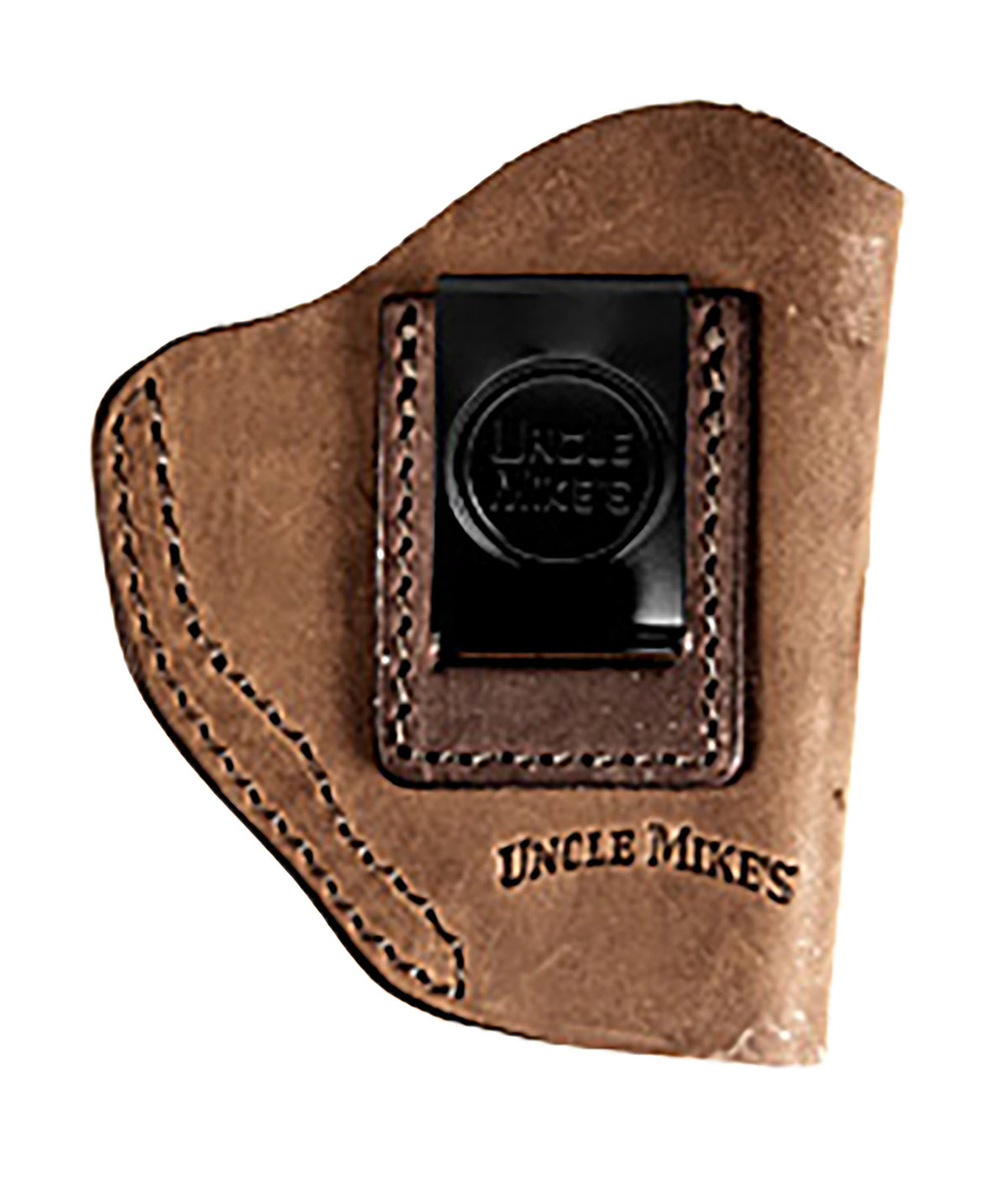 1791 Uncle Mikes UMIWB2BRWA Size 02 Brown Leather IWB Belt Clip Holster Right Hand Small Frame Revolver