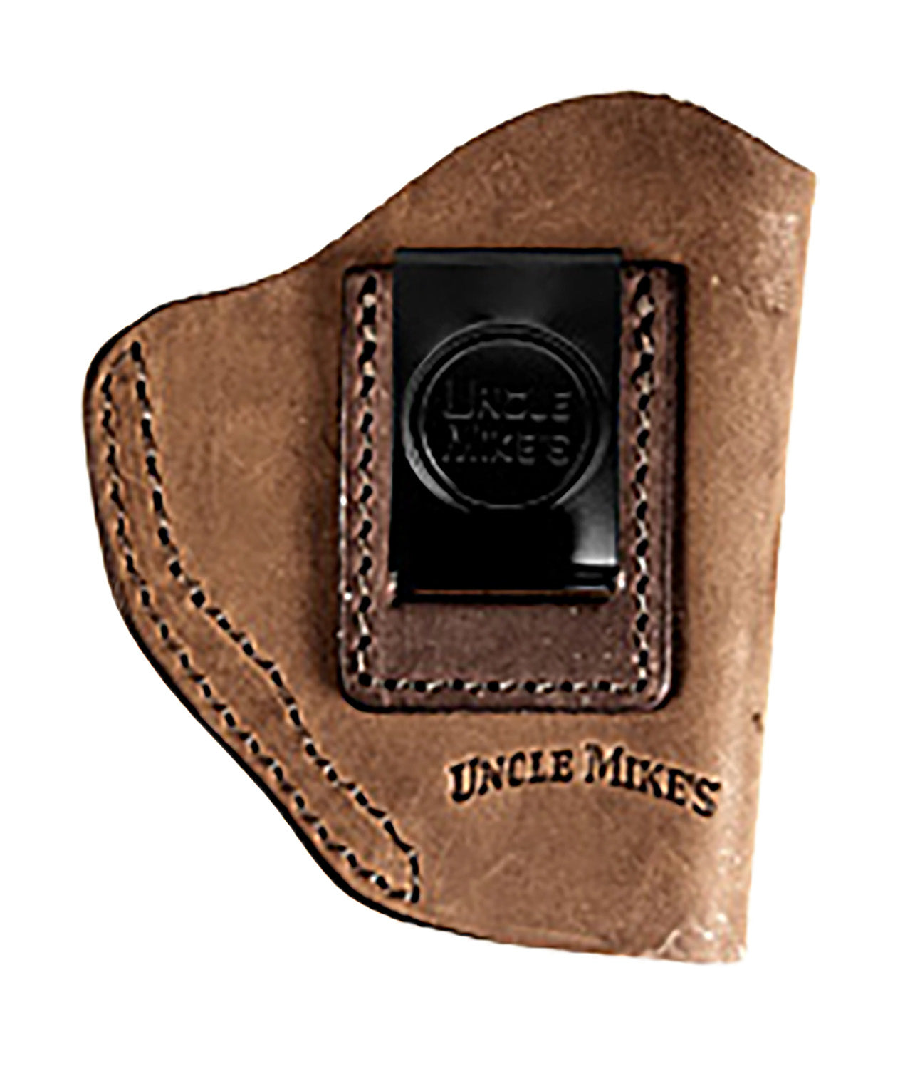 1791 Uncle Mikes UMIWB2BRWA Size 02 Brown Leather IWB Belt Clip Holster Right Hand Small Frame Revolver