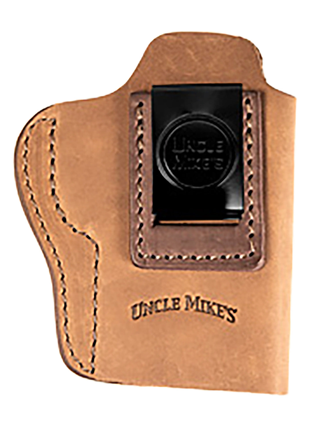 1791 Uncle Mikes UMIWB4BRWA Size 04 Brown Leather IWB Belt Clip Holster Right Hand Glock 17/19 and Similar Frames