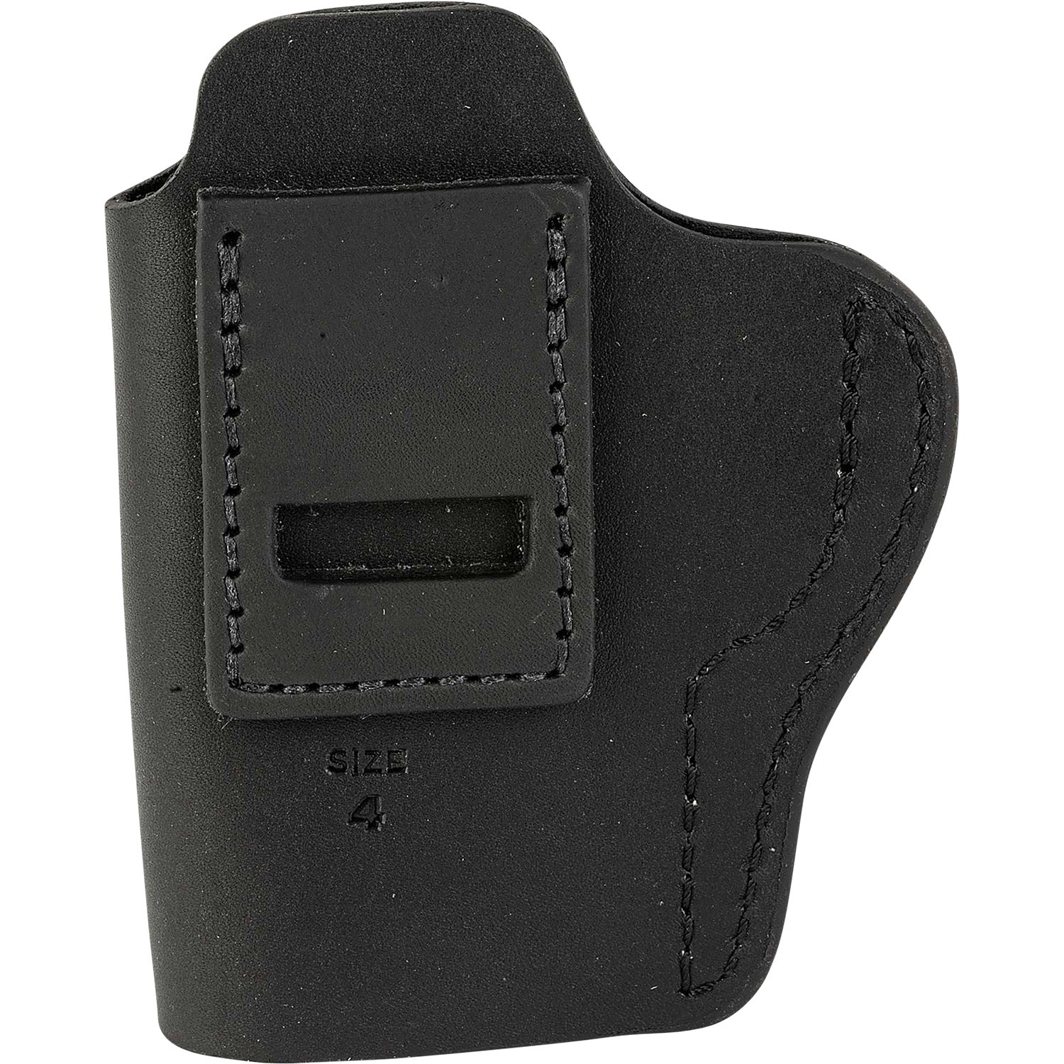 1791 Uncle Mikes UMIWB4MBLA Size 04 Matte Black Leather IWB Belt Clip Holster Right Hand Glock 17/19