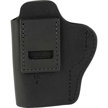 1791 Uncle Mikes UMIWB4MBLA Size 04 Matte Black Leather IWB Belt Clip Holster Right Hand Glock 17/19