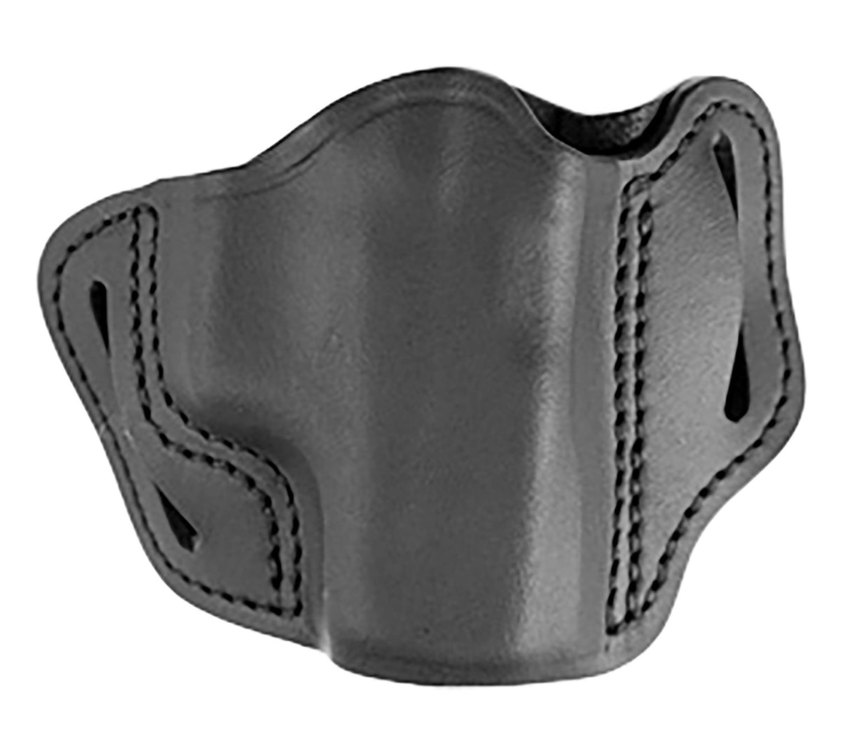 1791 Uncle Mikes UMOWB1MBLR Size 01 Matte Black Leather OWB Belt Slide Holster Right Hand Springfield Hellcat