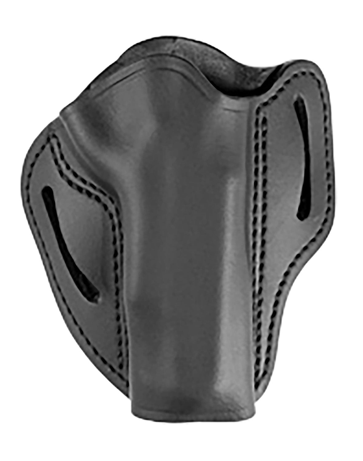 1791 Uncle Mikes UMOWB3MBLR Size 03 Matte Black Leather OWB Belt Slide Holster Right Hand 1911 5" Pistol