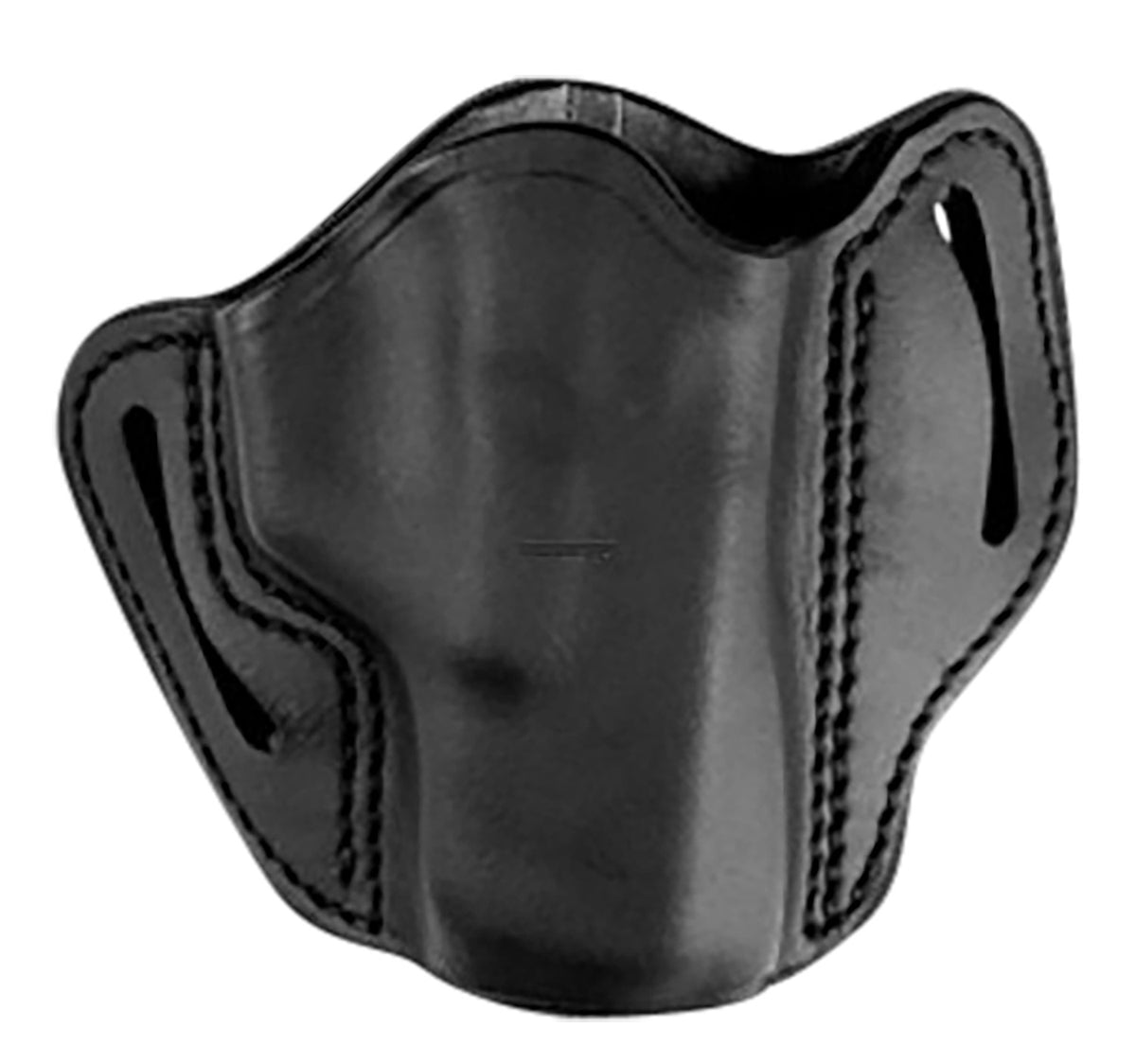 1791/Uncle Mike's OWB Size 04 Matte Black Leather Belt Slide Holster for Sig P320 Right Hand
