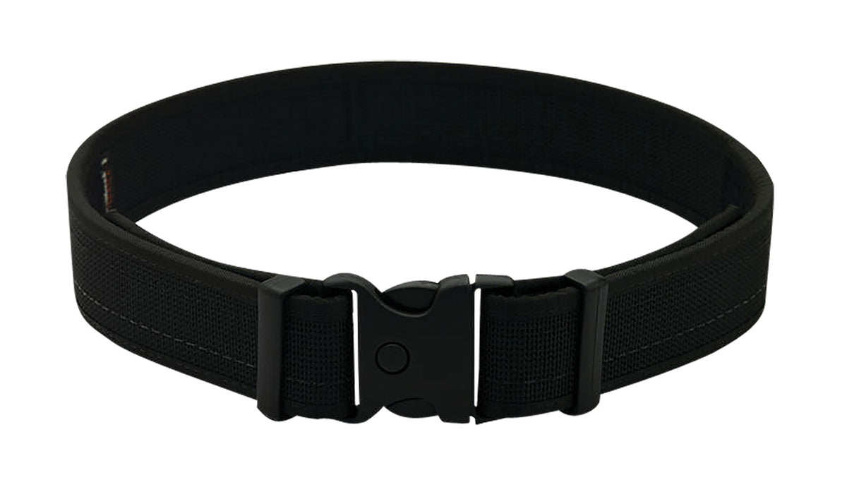 Uncle Mike's BLTUM40/44MBL Gun Belt Black Leather 40/44 1.50" Buckle Closure