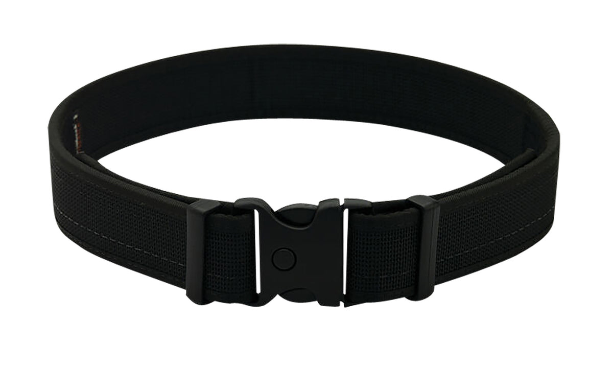 Uncle Mike's BLTUM46/50MBL Matte Black Leather Gun Belt Size 46/50