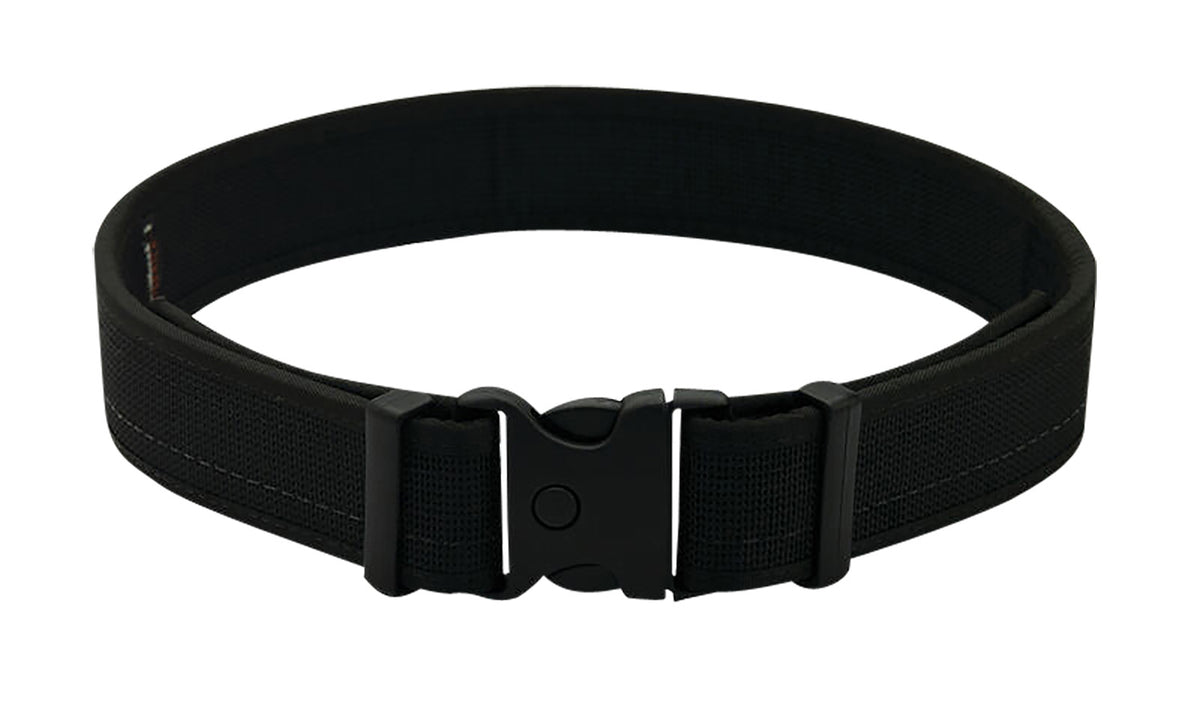 Uncle Mike's BLTUM48/52MBL Matte Black Leather Gun Belt 48/52