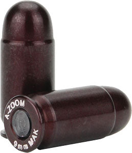 A-Zoom 5-Pack 9x18mm Makarov Metal Snap Cap Dummy Rounds