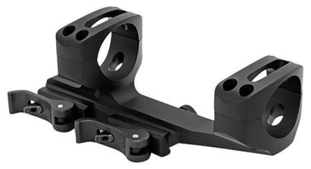 Warne QD X-SKEL QDXSKEL34TW 34mm Skeletonized Cantilever Scope Mount Ring Combo Quick Detach Black Anodized
