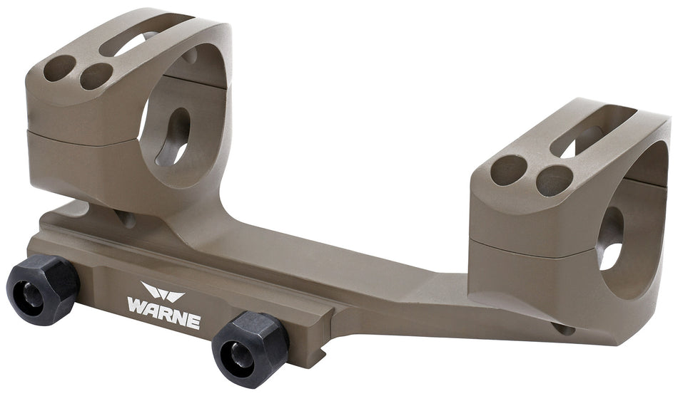 Warne XSKEL 30mm Skeletonized Scope Ring Mount Combo Flat Dark Earth Cerakote