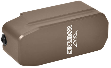 Warne 5008 Magazine Extension for PMAG 7.62 Adds 5 Rounds FDE Anodized Aluminum