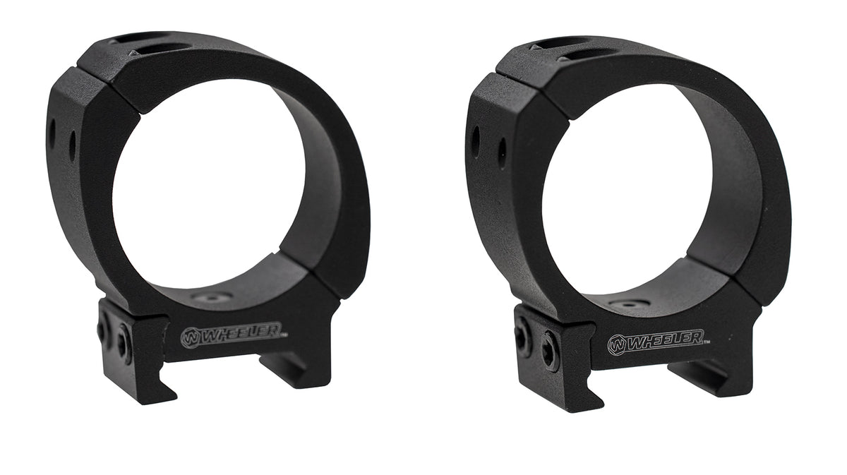 Wheeler 1133755 Sporter 34mm High Scope Rings Matte Black