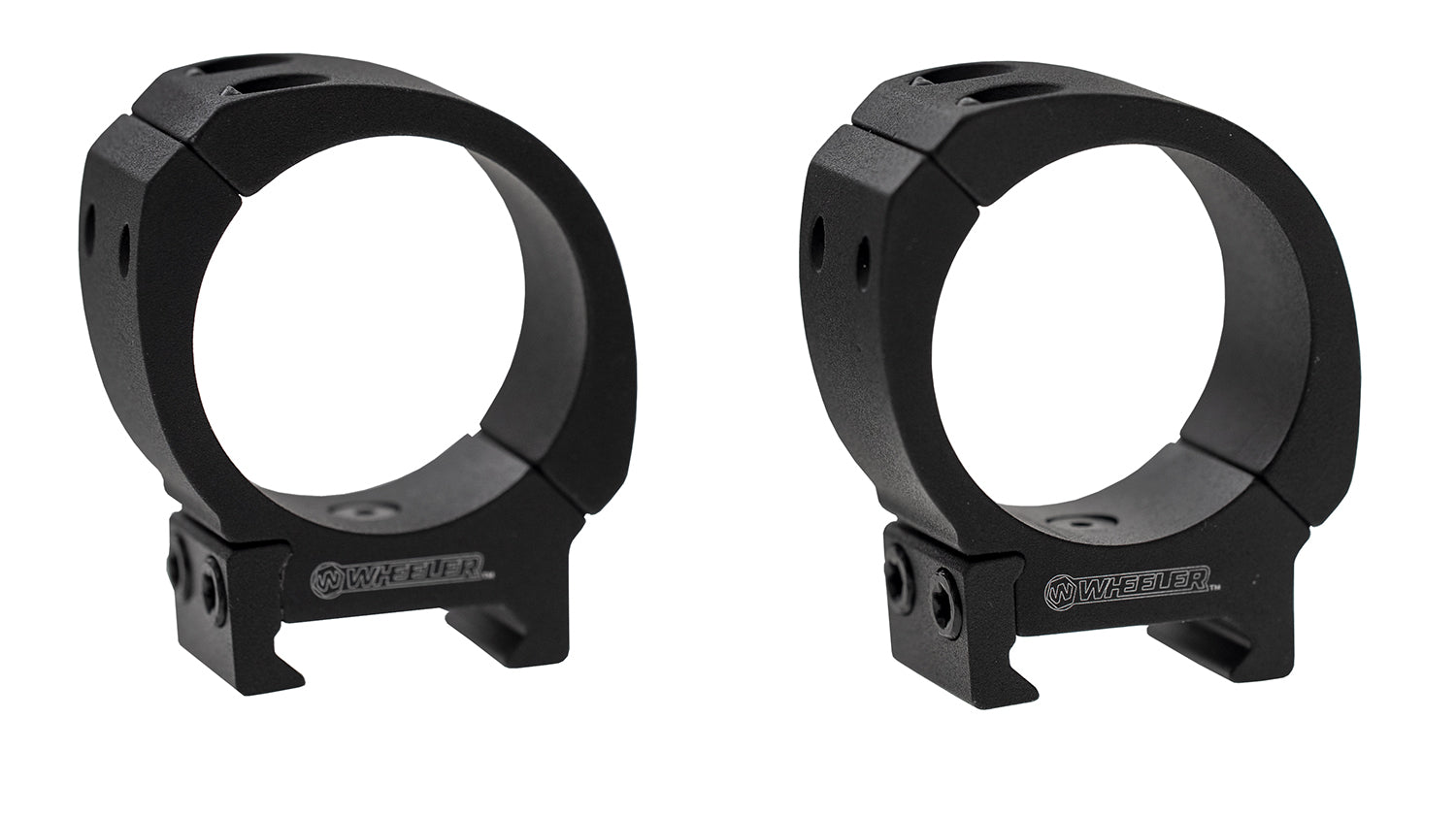 Wheeler 1133755 Sporter 34mm High Scope Rings Matte Black