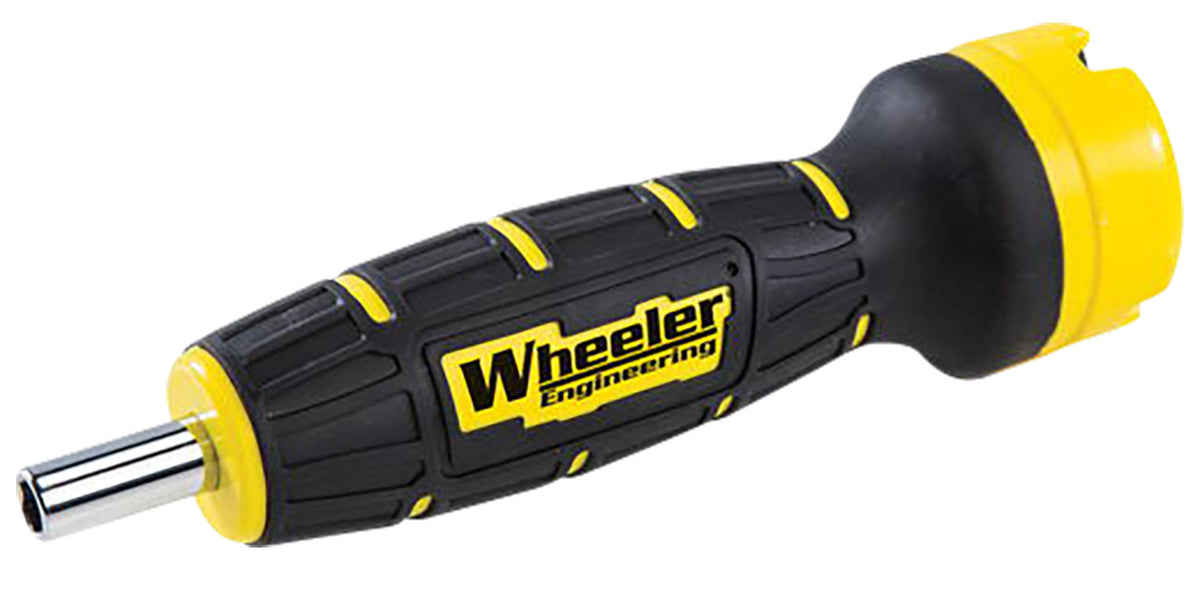 Wheeler Digital F.A.T. Wrench Firearm Accurizing Torque Wrench Black/Yellow 12-Piece Universal Set
