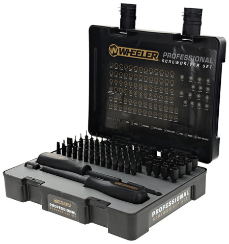 Wheeler 100 Pc Pro Screwdriver Bit Set with Molded Case