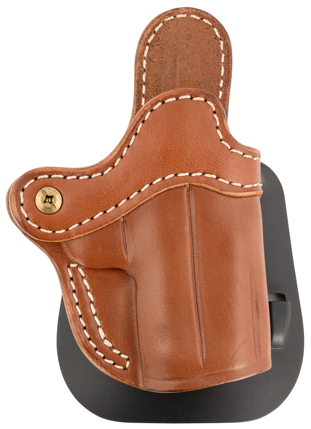 1791 Gunleather Optic Ready Open Top OWB Compact Paddle Holster Classic Brown Leather Fits Sig P365/Taurus GX4 Right Hand