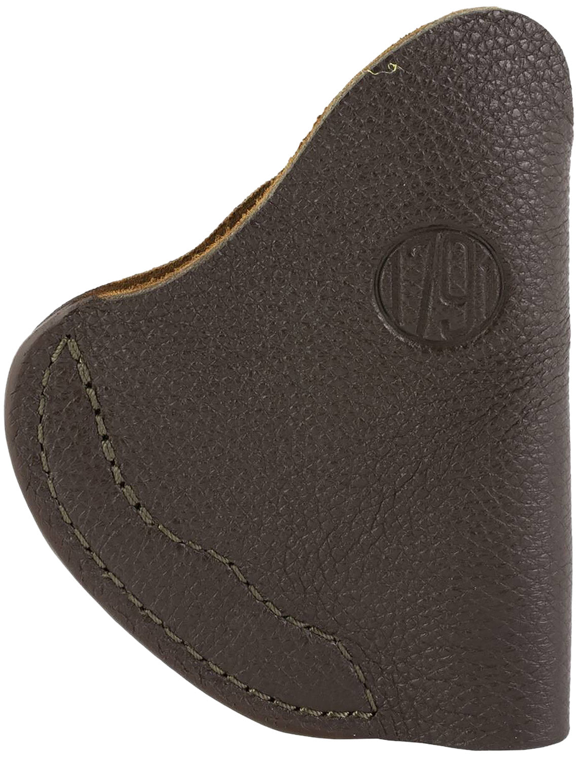 1791 Gunleather Fair Chase IWB Left Hand Holster Size 02 Brown Deer Hide Leather Belt Clip Ruger LCR