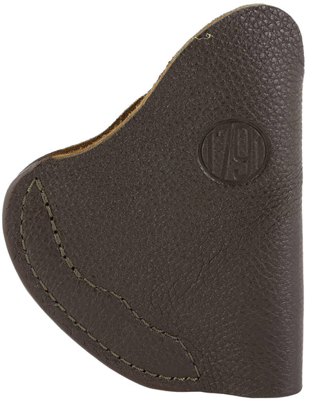 1791 Gunleather Fair Chase IWB Left Hand Holster Size 02 Brown Deer Hide Leather Belt Clip Ruger LCR