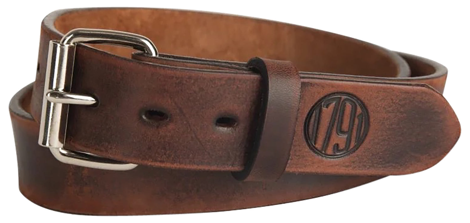 1791 Gunleather Gun Belt 01 Vintage 38/42 Leather 1.5" Wide Buckle