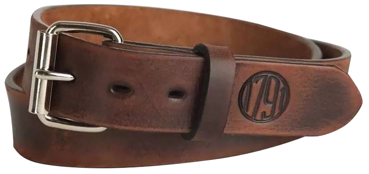 1791 Gunleather Gun Belt 01 Vintage 40/44 Leather 1.5" Wide Buckle