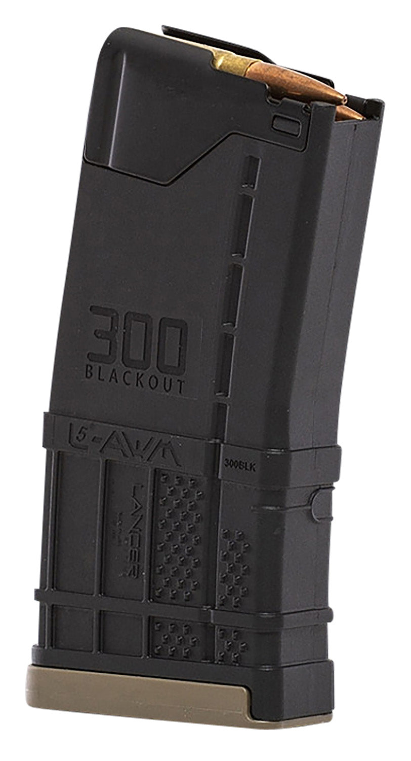 Lancer L5AWM .300 Blackout 20 Round Black Polymer Rifle Magazine AR-15