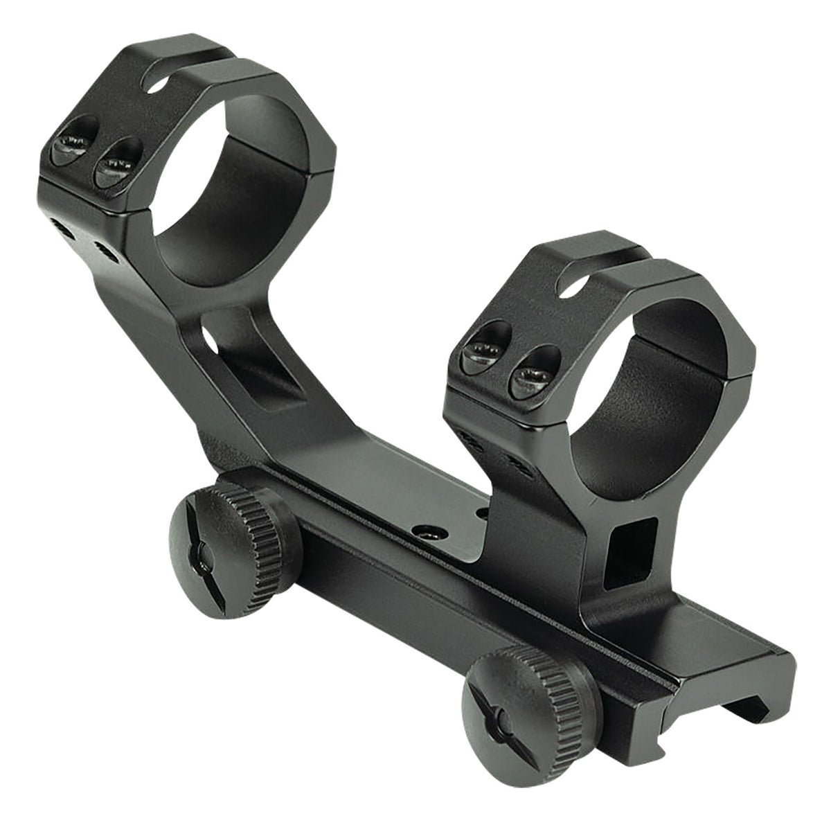 Weaver 48376 SPR AR15/M16 Cantilever Scope Mount Ring Combo 1-Inch Tube Black Aluminum