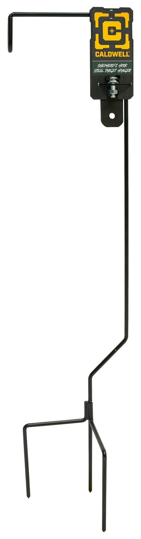 Caldwell 3002281 Shepherd's Hook Holder CP6 Standing Steel Target Hanger Black