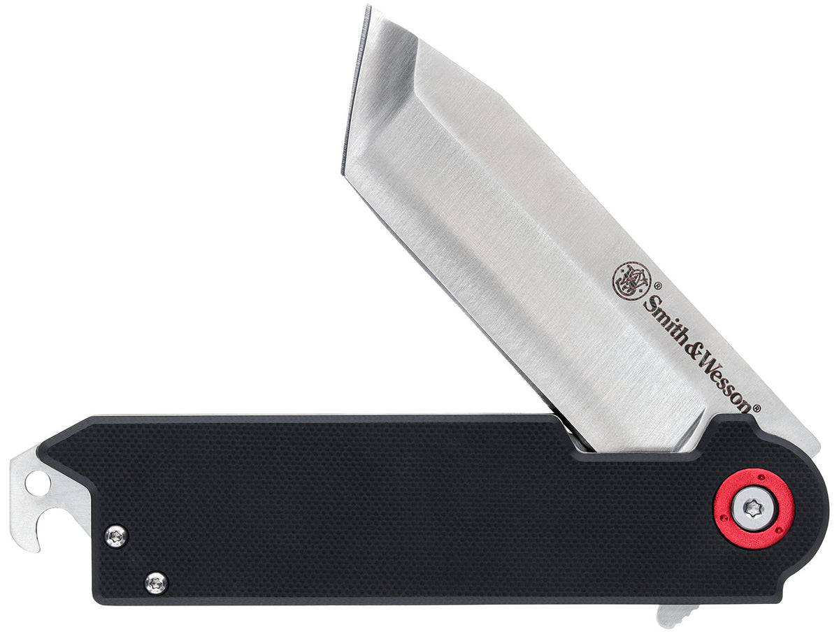 Smith & Wesson Knives 1193144 Big Benji 3.50" Folding Stainless Steel Blade Multi-Function Includes Bottle Opener
