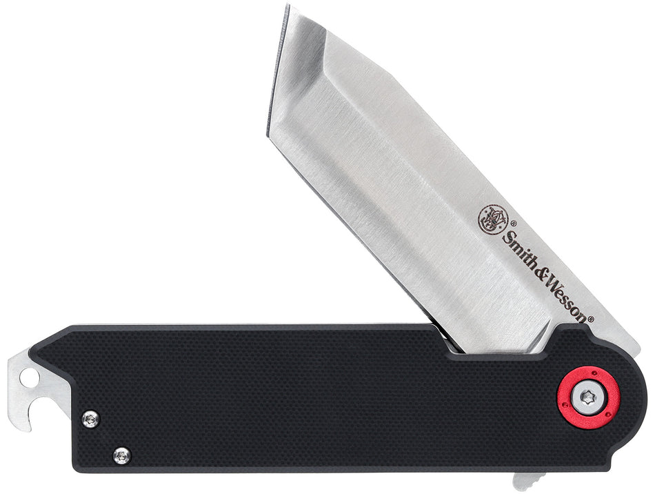Smith & Wesson Knives 1193144 Big Benji 3.50" Folding Stainless Steel Blade Multi-Function Includes Bottle Opener