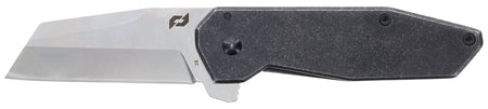 Schrade Slyte Compact 2.40" Plain Satin D2 Steel Folding Knife 3.50" Dark Stonewash SS Handle