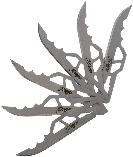 Schrade Enrage 1197652 Replaceable Knife Blades – 7 Blades Included