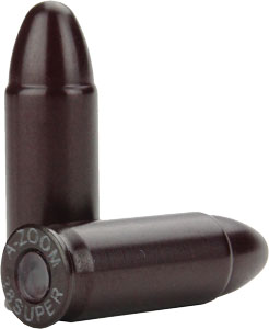 A-Zoom 5-Pack .38 Super Metal Snap Cap Dummy Rounds