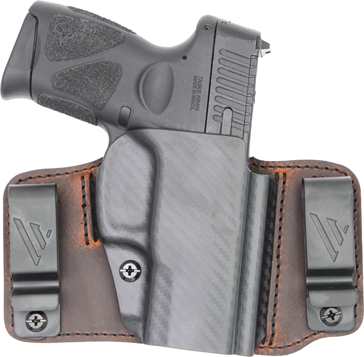 Versacarry Insurgent Deluxe Springfield Hellcat IWB/OWB Right Hand Brown Polymer Holster