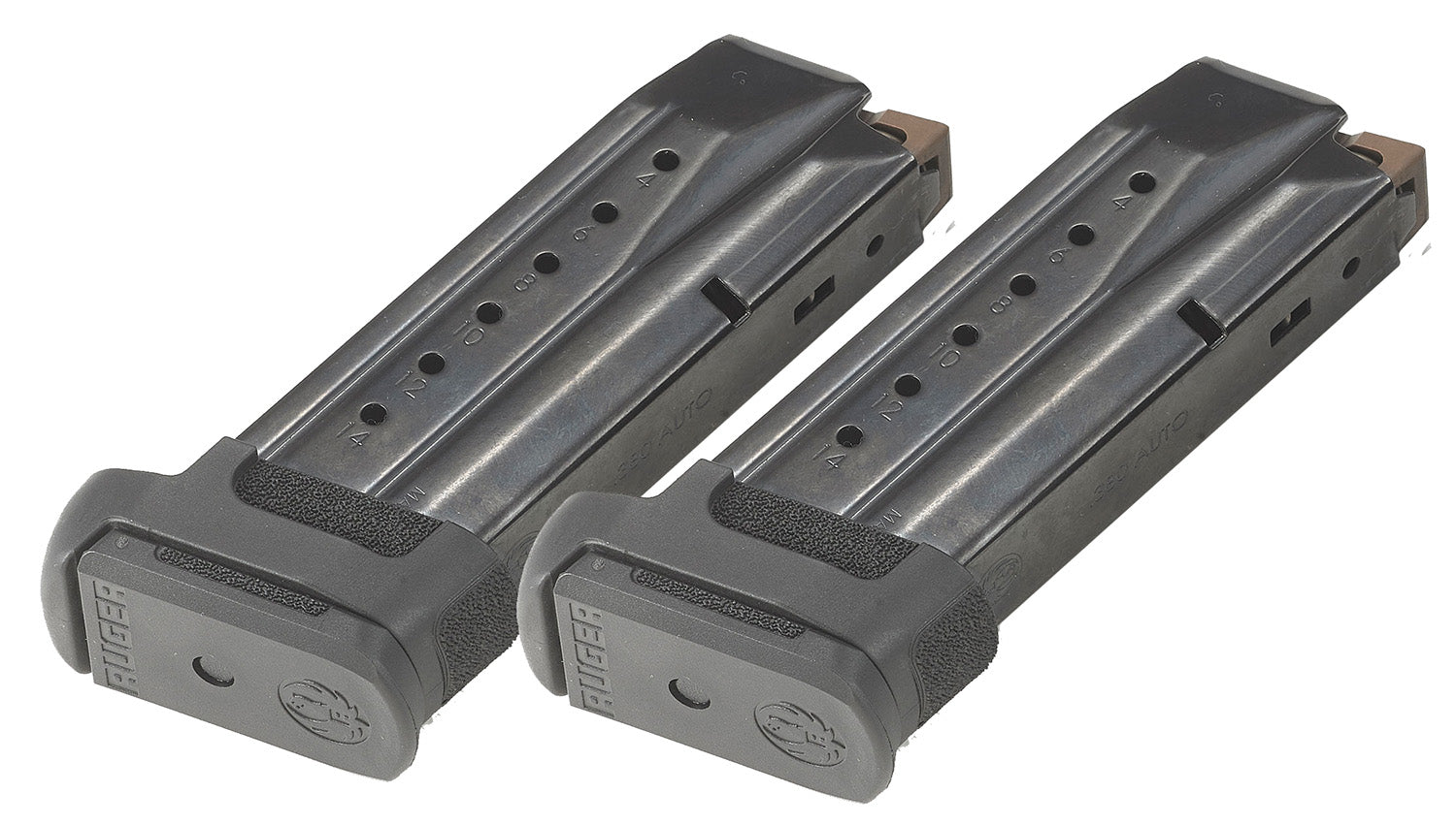 Ruger 90731 .380 ACP 15rd Black Steel Security-380 Magazine 2-Pack