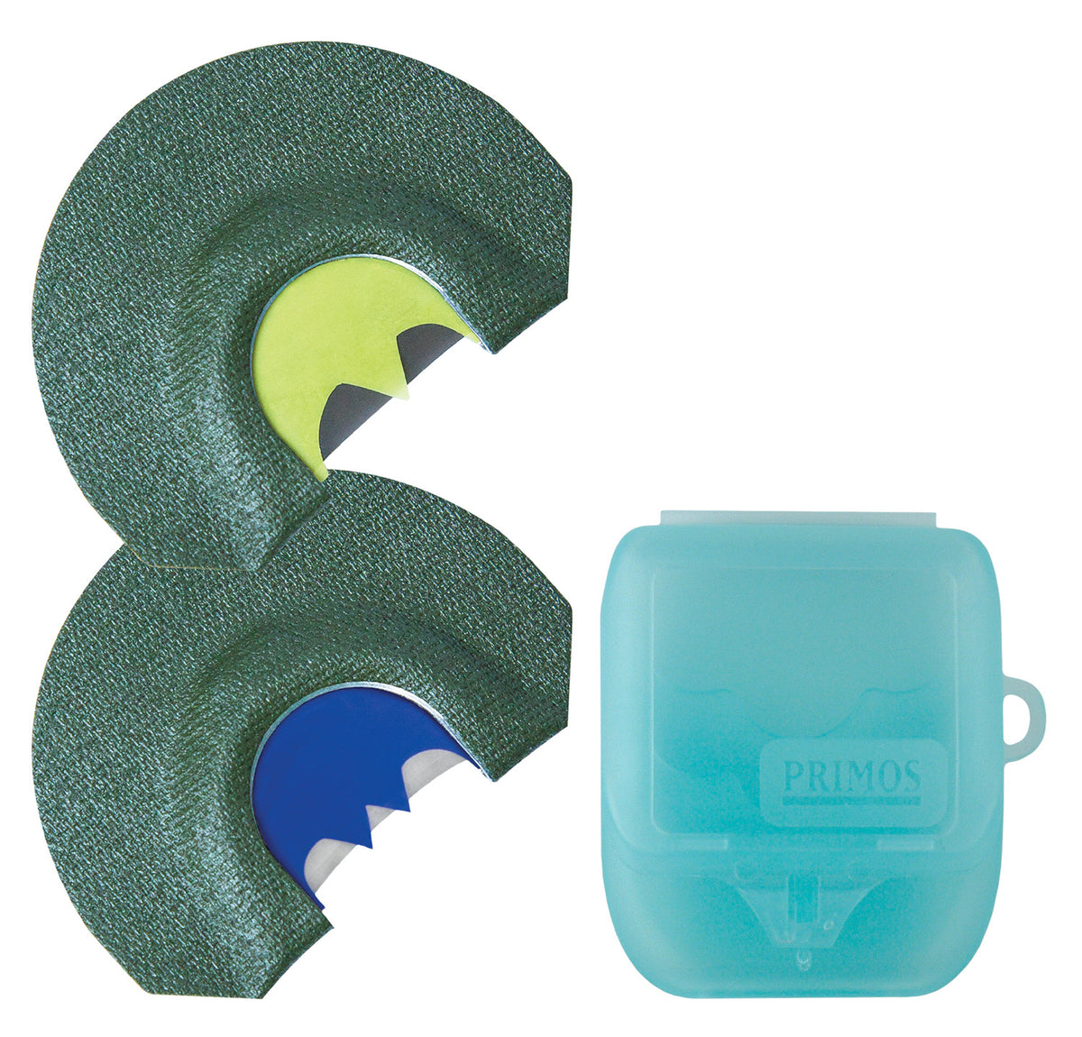 Primos PS001 Turkey Mouth Call Pack - Two Aluminum Frame Diaphragm Calls