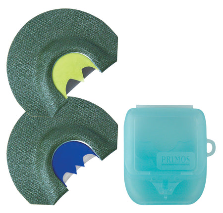 Primos PS001 Turkey Mouth Call Pack - Two Aluminum Frame Diaphragm Calls
