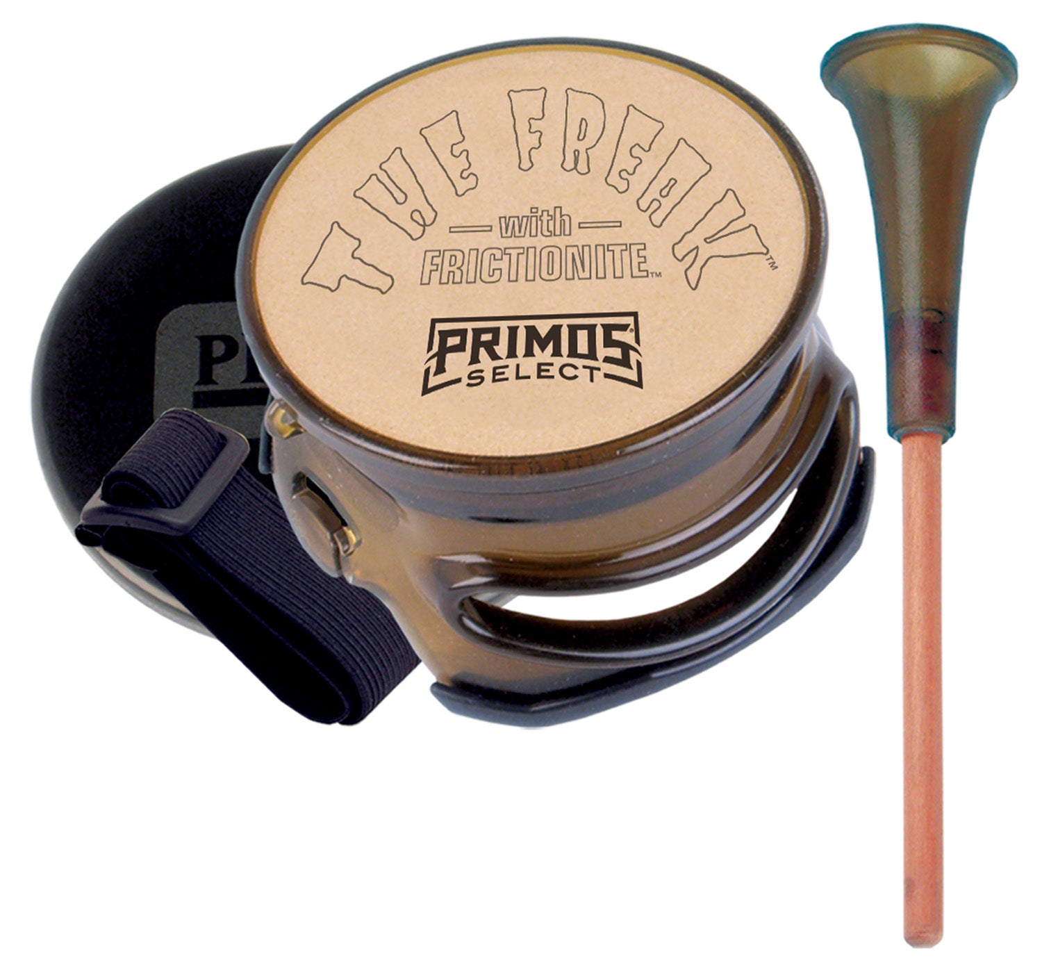 Primos 226 The Freak Turkey Pot Call - Mountable Frictionite Design