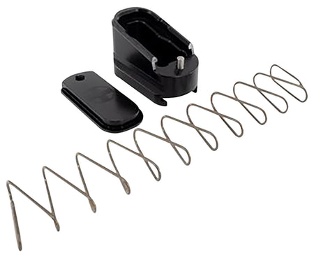 Shield Arms 2-Round Magazine Extension Compatible with Glock 43, Black Aluminum
