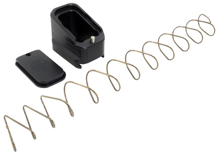 Shield Arms 5-Round Mag Extension Compatible with Glock 17/19X/22/34/35/45, Black Aluminum