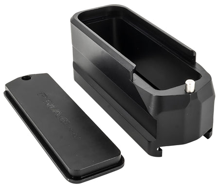 Shield Arms 5-Round Mag Extension Compatible with Magpul PMAG Gen M3, Black Aluminum