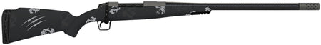 Fierce Firearms TROG300WIN22GP CT Rogue 300 Win Mag 3+1 22" Carbon Fiber Barrel, Glacier Cerakote Titanium Rec, Phantom Camo Rogue Stock