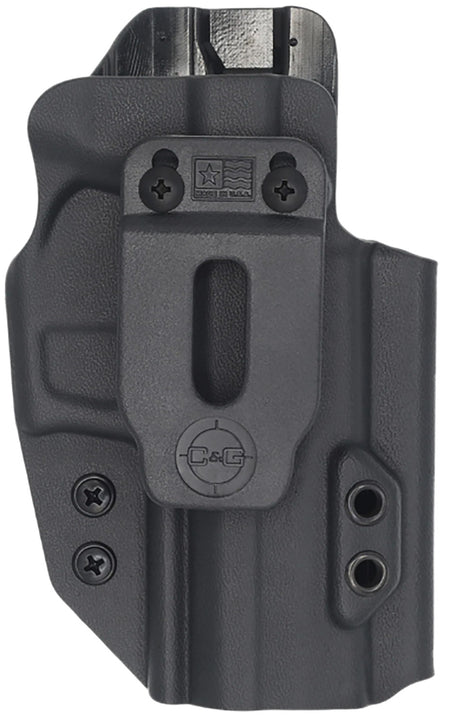 C&G Holsters 0288100 IWB Covert Black Kydex Concealed Carry Holster Compatible with Sig P320C