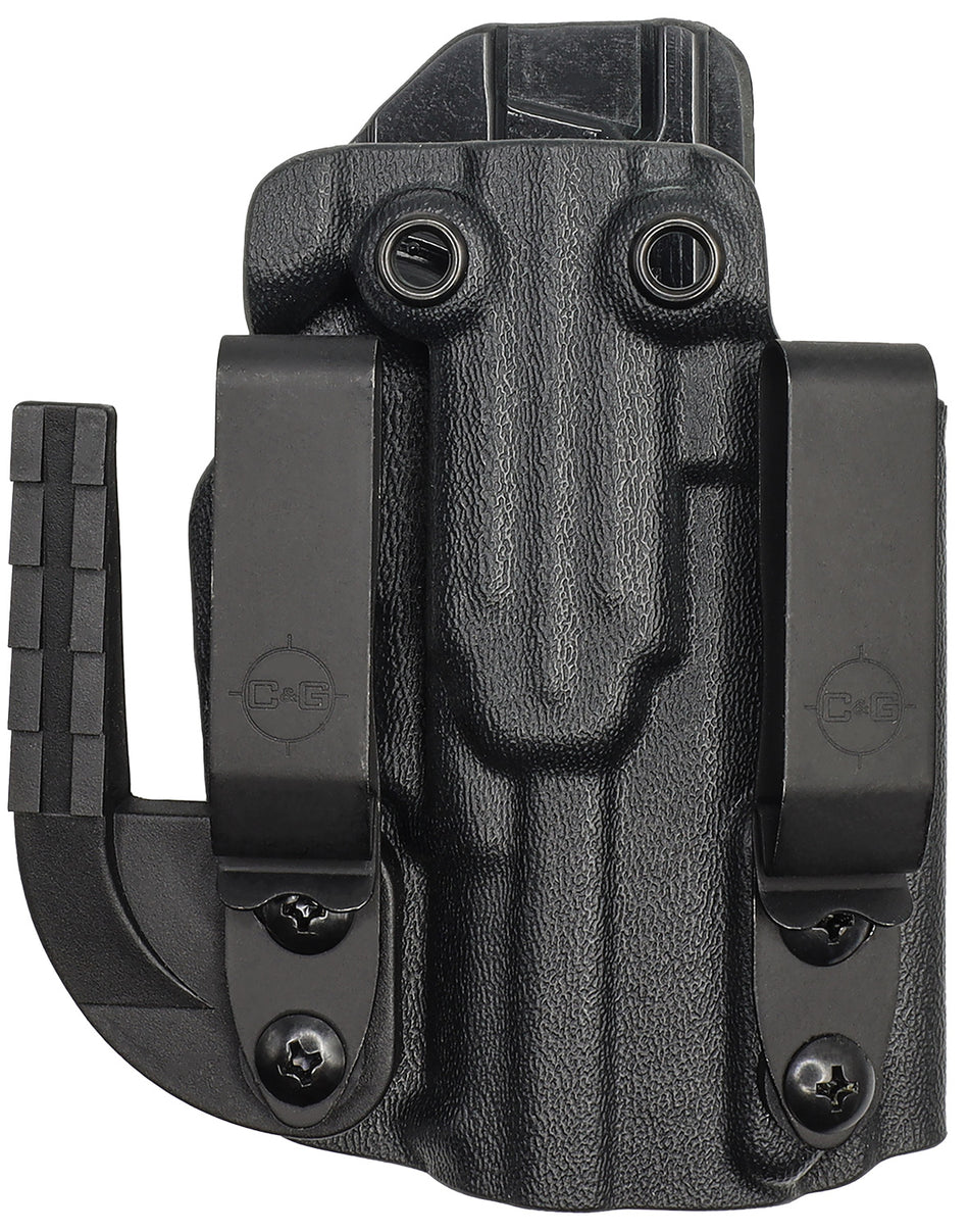 C&G Holsters 0258100 IWB Covert Black Kydex Concealed Carry Holster Compatible with Sig Sauer P365