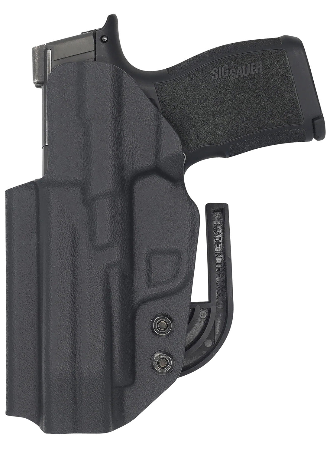C&G Covert IWB Black Kydex Holster Belt Clip Sig P365XL Right Hand