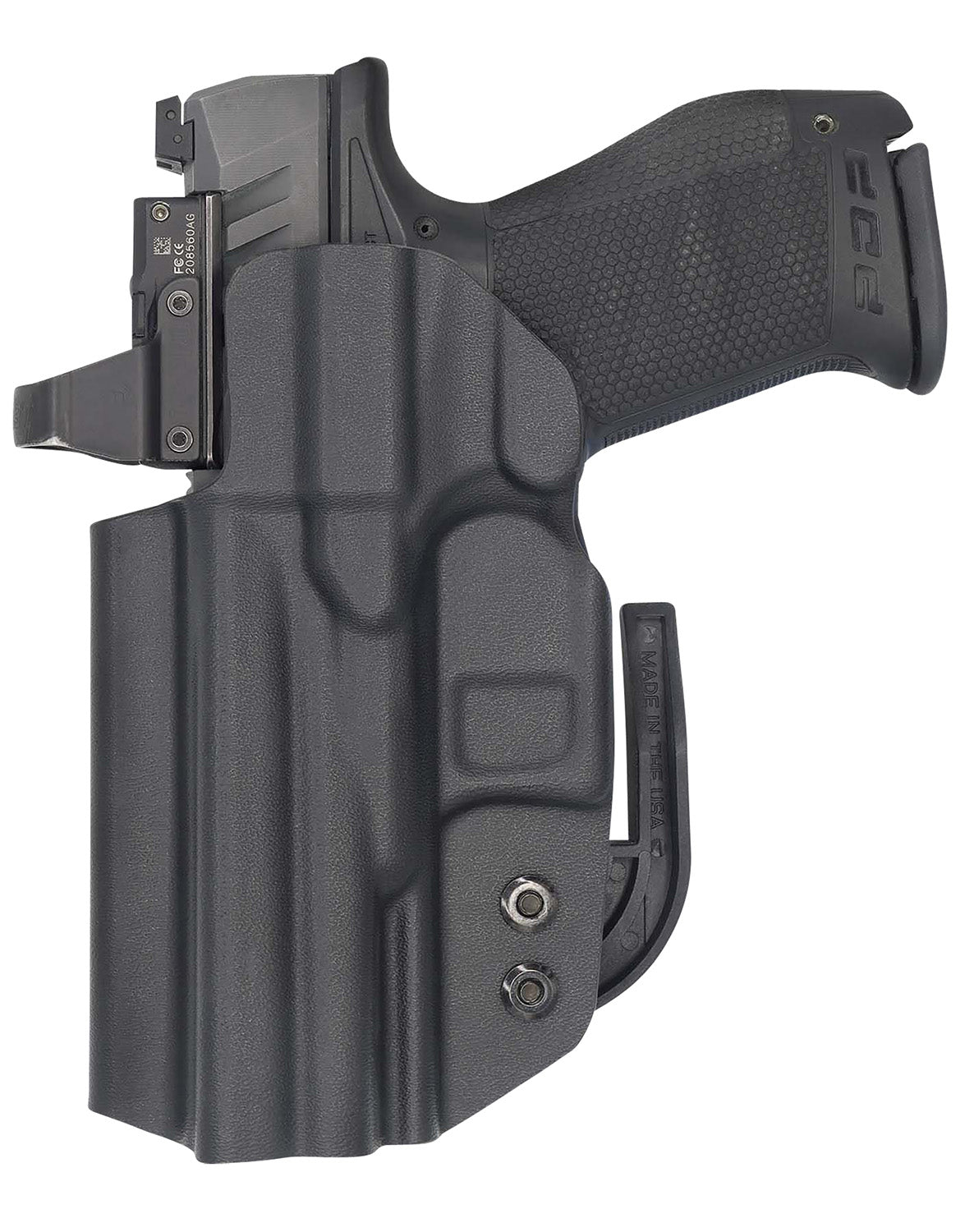C&G Covert IWB Black Kydex Holster Belt Clip Walther PDP 4 Inch Right Hand